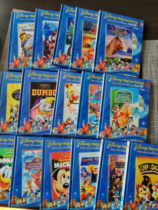 Bajki dla dzieci DVD - Disney Magiczna Kolekcja filmów DVD