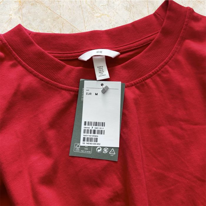 Sukienka maxi pomarańczowa neonowa, H&M, M