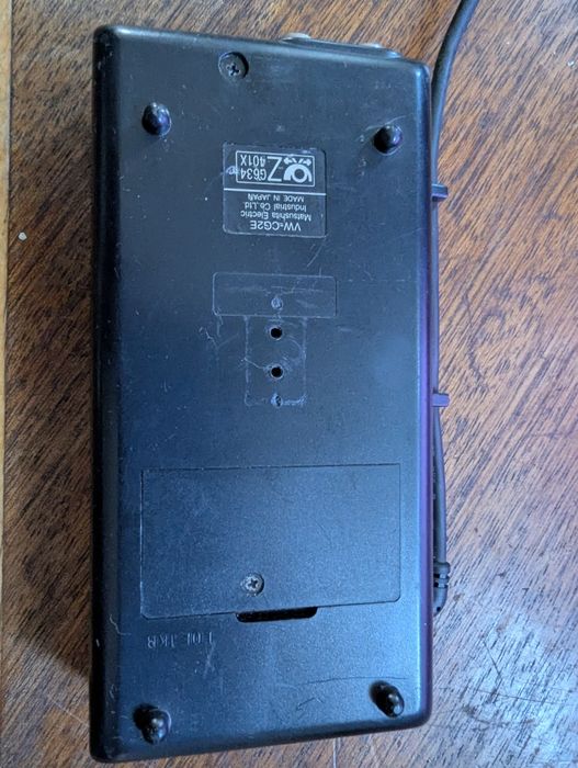 Generator znaków titler Panasonic VW-CG1E sprawny retro VHS S-VHS