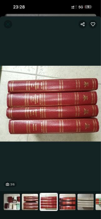 Livros de coleção para biblioteca