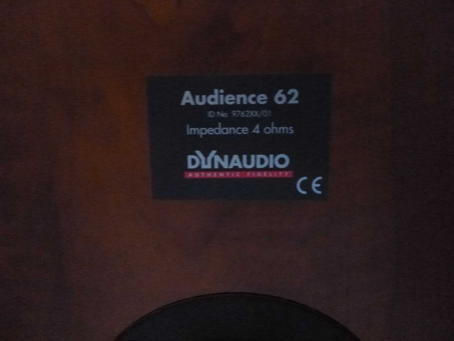 Colunas de Audiófilo - Dynaudio Audience 62