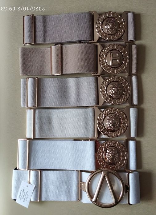 Regulowany pasek na gumie z lwem