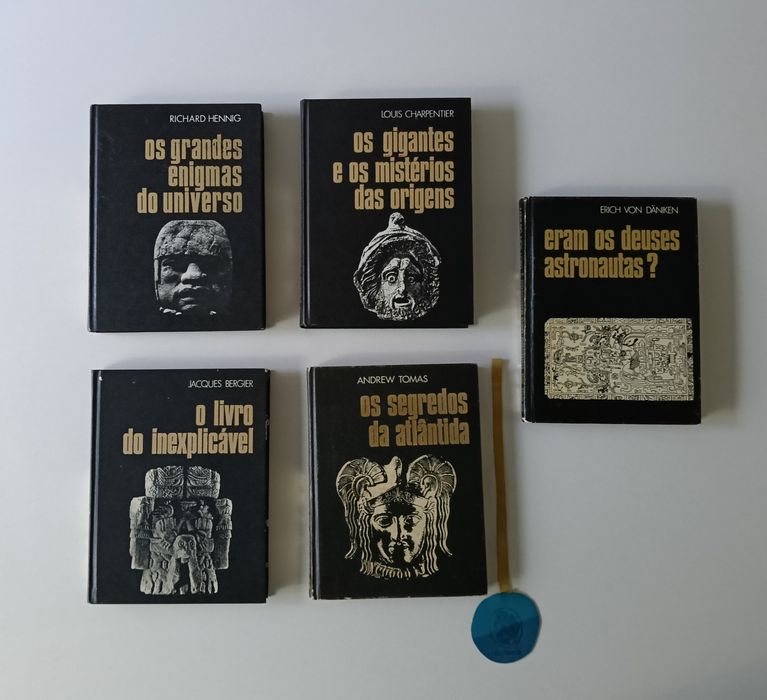Coleção Enigmas de todos os tempos -ver preço de cada livro