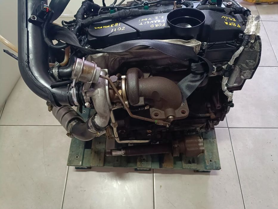 Motor Ford Transit 2.2TDCI 85cv P8FA  caixa 5 velocidades 6C1R 7002 AB