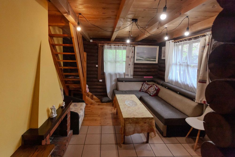 Dom Letniskowy Białka 120m2 Jezioro Grill Ognisko TV 50" Dvd 10 łóżek 3 sypialnie Jacuzzi Bania Kominek Piwnica