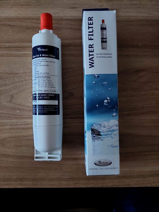 Filtr wody Whirlpool SBS002 oryginał 2 sztuki