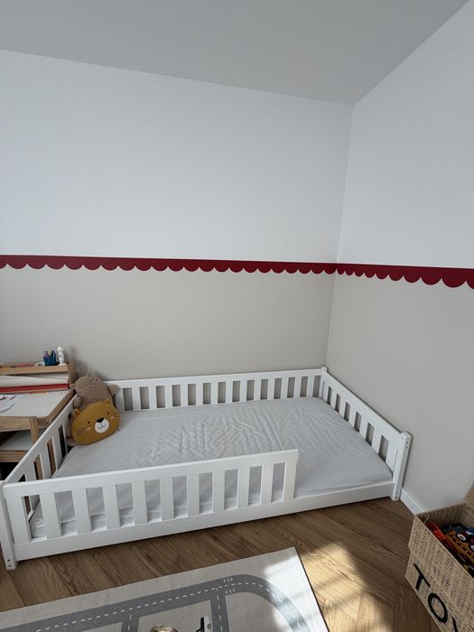 Łóżko podłogowe montessori 90x200 lanomeble