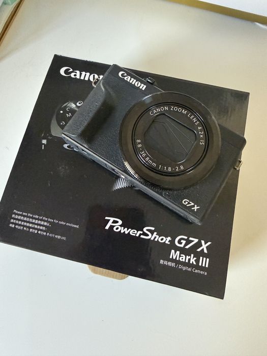 canon g7x mark iii como nova