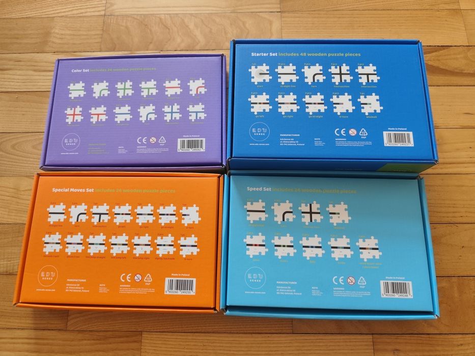 Zestaw edukacyjny Ozobot Ari Starter Set + 4 zestawy puzzli
