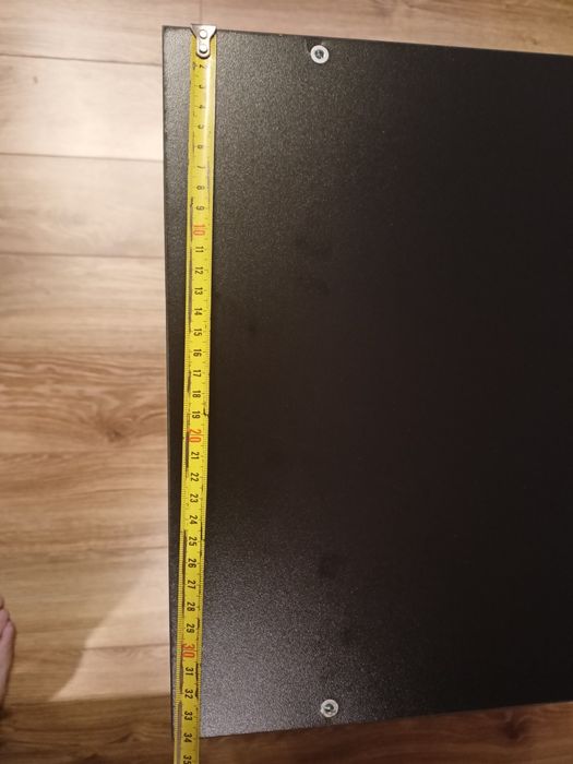 Szafka akwarystyczna czarna słupek 35x35×70