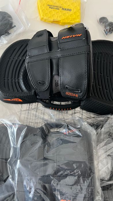 Almofadas e correias APEX - Kiteboard