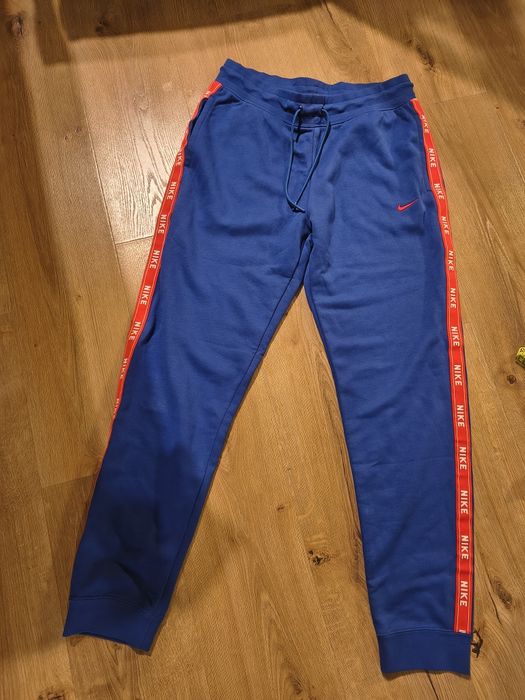 Spodnie Nike m dresowe niebieskie