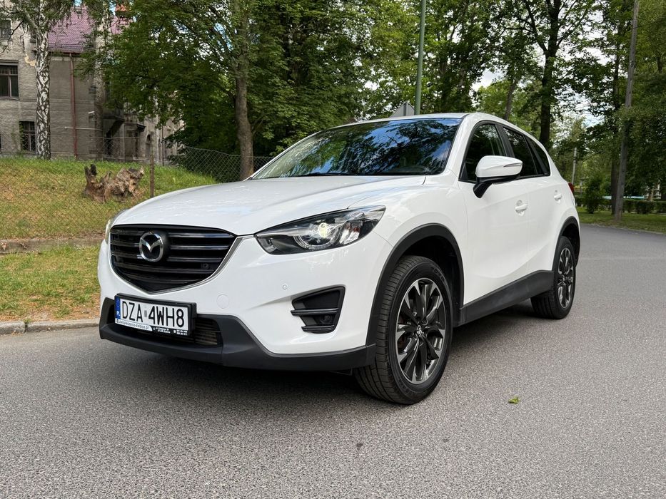 Mazda CX-5 Biała Perła 19” Lift Ledy Navi Tempomat Hak Zarejestrowana