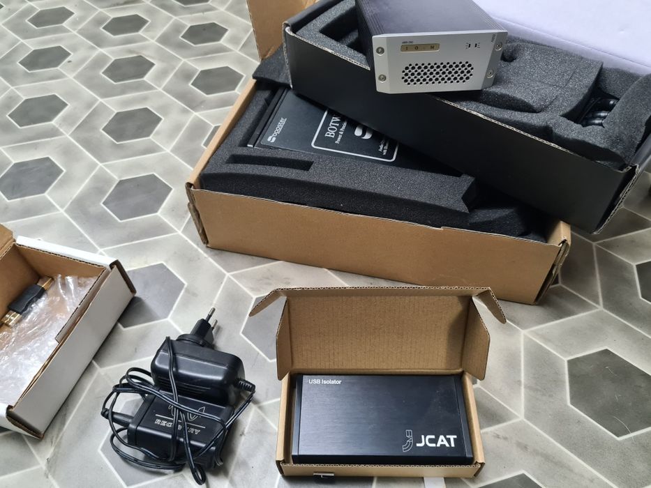 Transport cyfrowy sotm sms + jcat + sbooster +wyred 4 sound