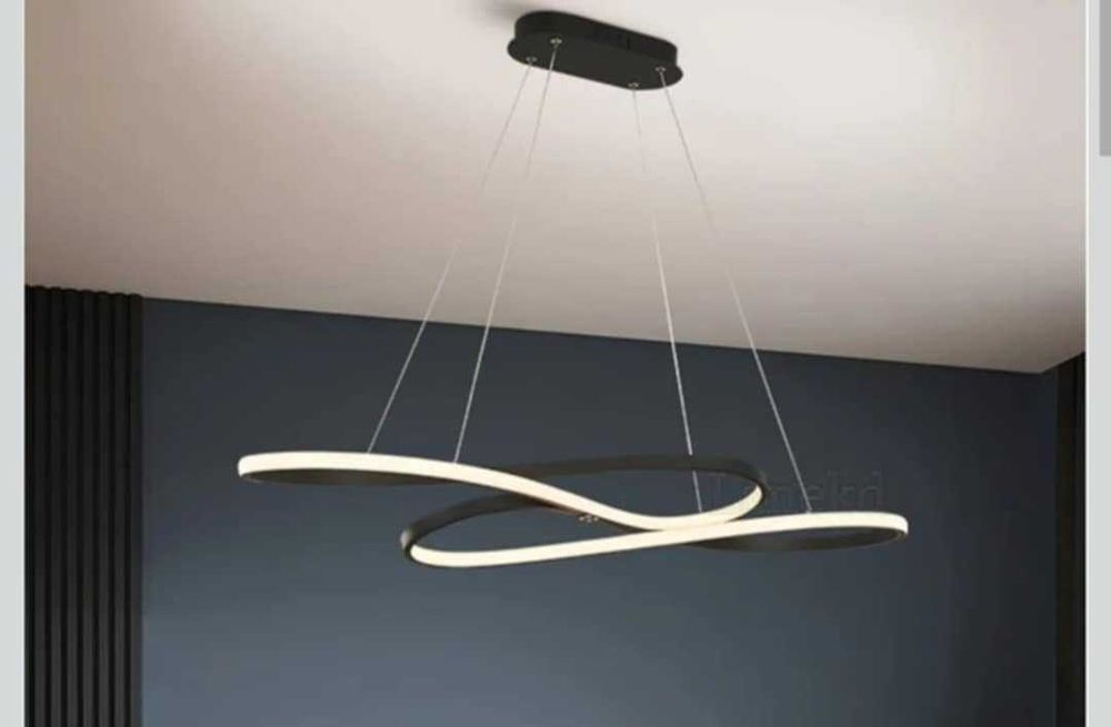 Nowoczesna Lampa Led wisząca + pilot