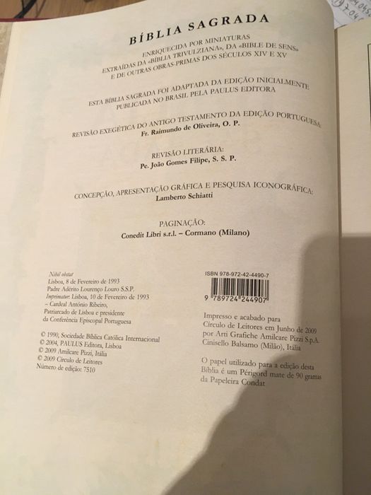 Bíblia Sagrada várias