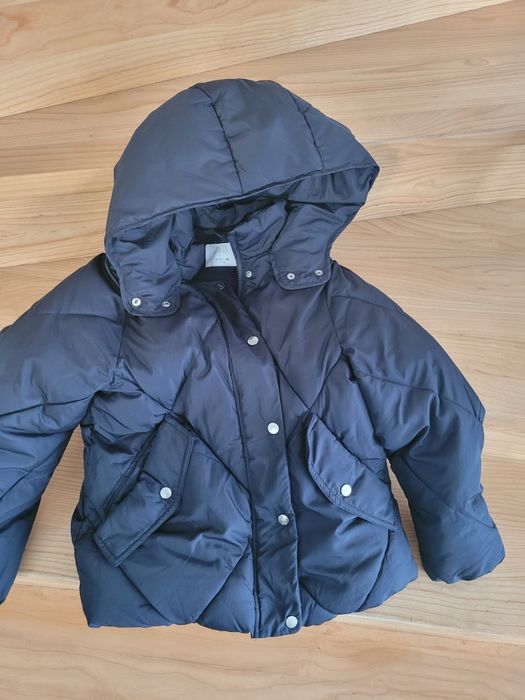 Kurtka chłopięca Zara r 152 granatowa przejściowa