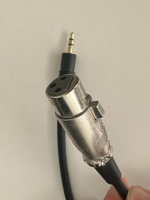 XLR Kabel Jack 3.5 mm - XLR 1 m