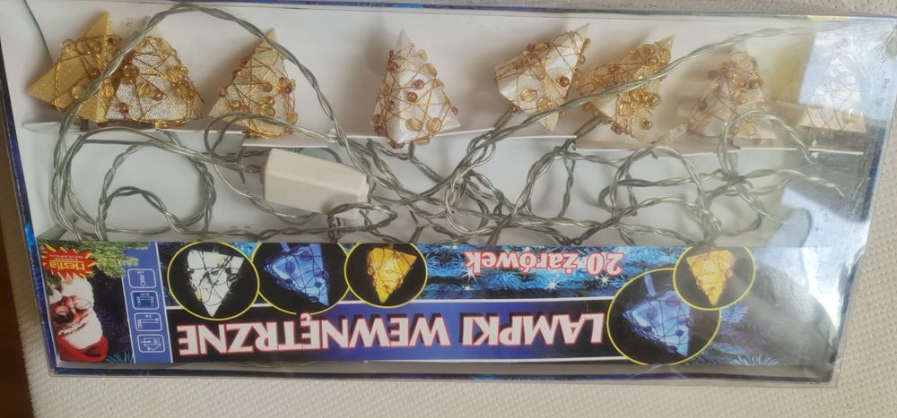 Girlanda lampki wewnętrzne