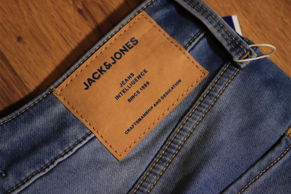 Szorty Jack and Jones r. XS jasne nieb bawełniane nowe z metką