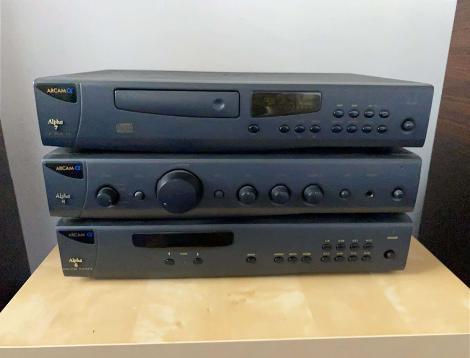 Arcam ALPHA Wzmacniacz, CD, Tuner
