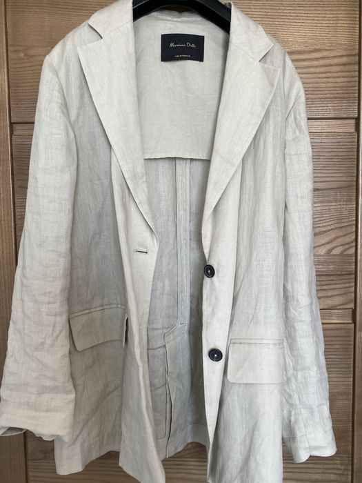 Жіночий лляний костюм Massimo Dutti