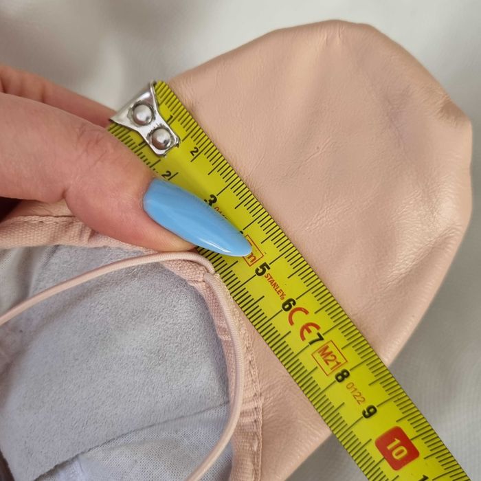 Skórzane baletki buty baletowe taneczne Bloch rozmiar 3,5B 36,5 wąskie