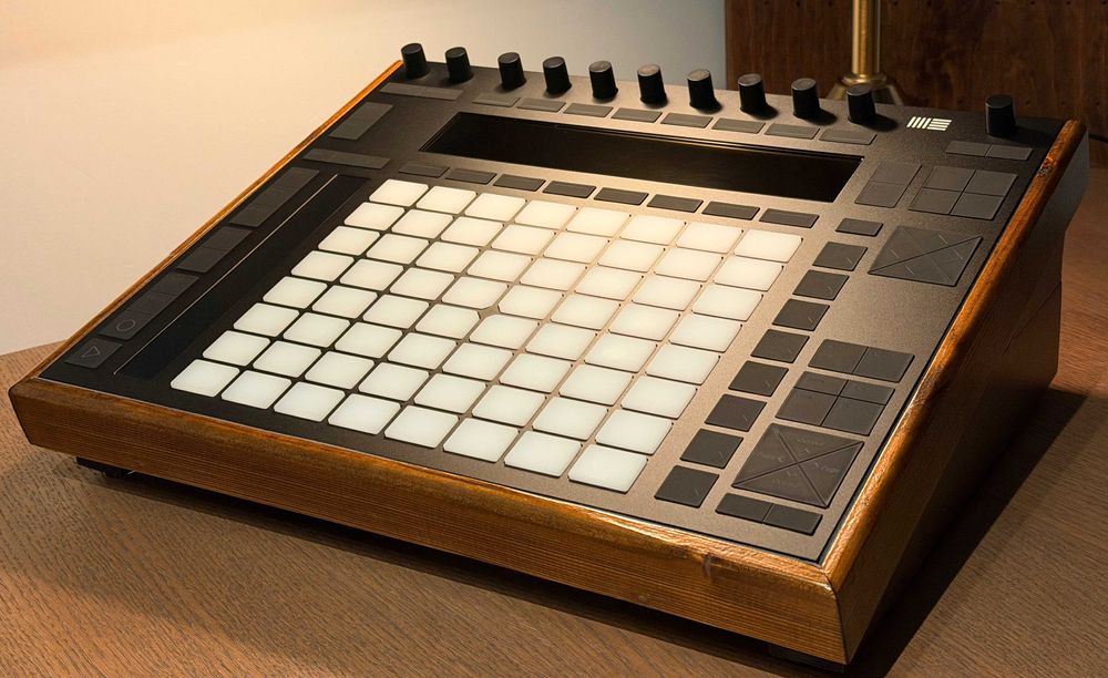 Ableton Push 2 + drewniany statyw + case UDG