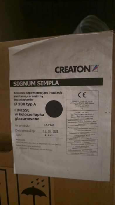 Kominek Creaton Simpla