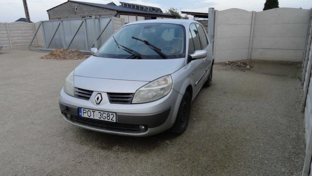 Lampa lewa przód przednia Renault Scenic II 2