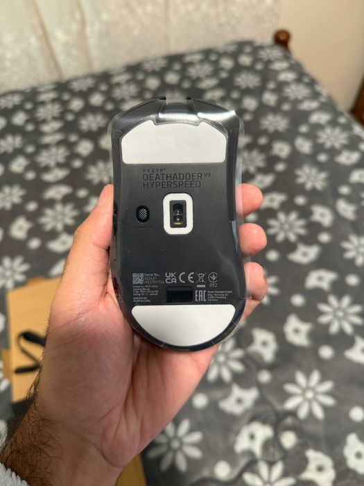 Razer DeathAdder V3 HyperSpeed (Novo / 6 Dias Uso) + Fatura Globaldata