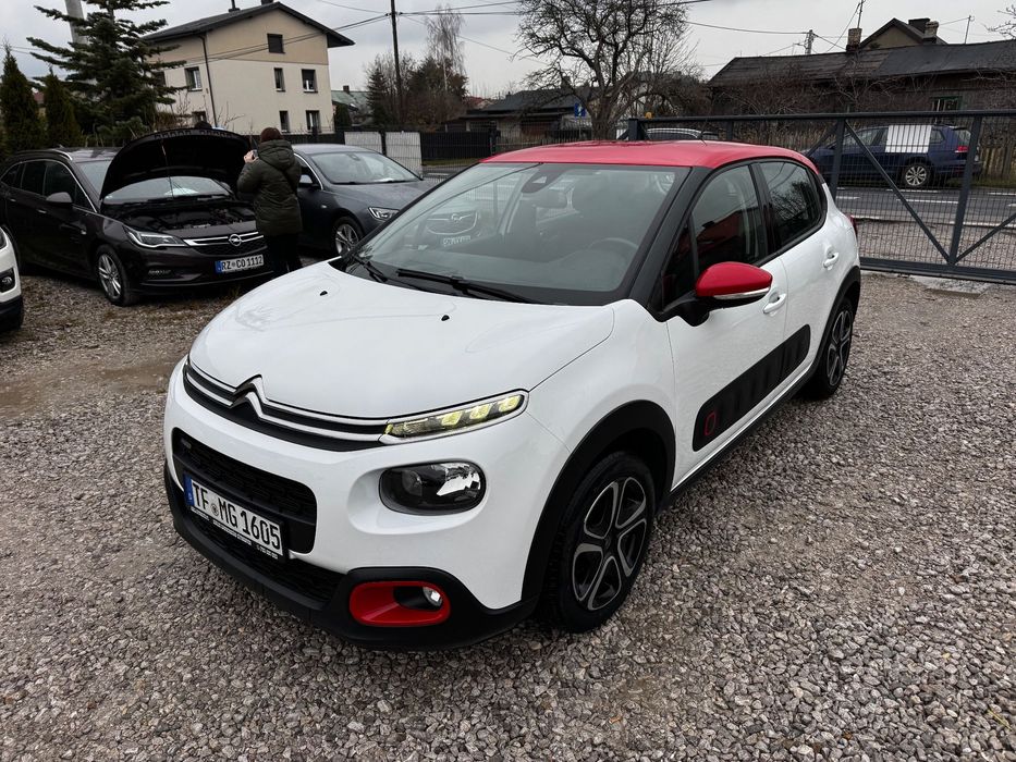 Citroën C3 1Właściciel Cz.Parkownia Kamera Ledy Klimatronik Serwis MożliweRATY