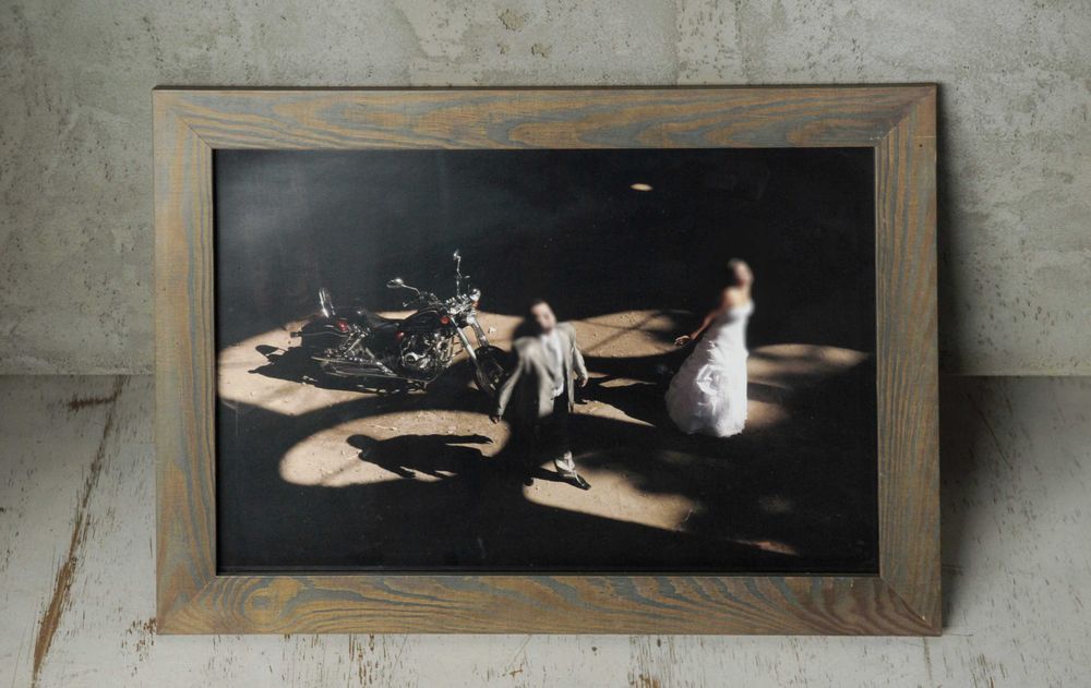 Rama drewniana  format 30x45, w komplecie plecy bez szyby