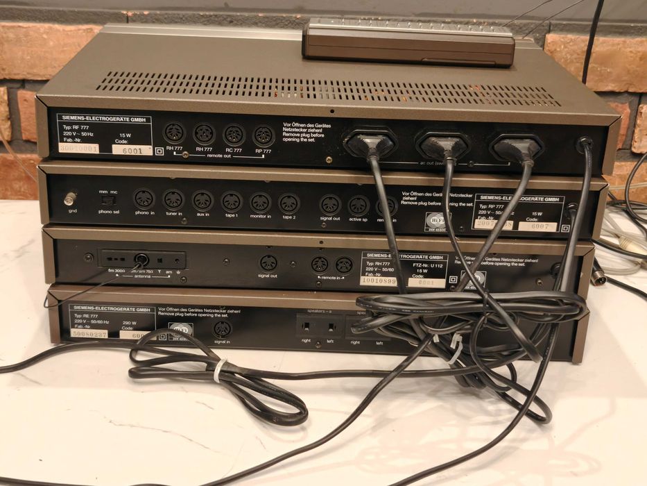 WIEŻA SIEMENS 777 ! PRE Końcówka mocy Tuner Timer PILOT !