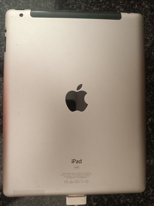iPad usado que deixou de carregar
