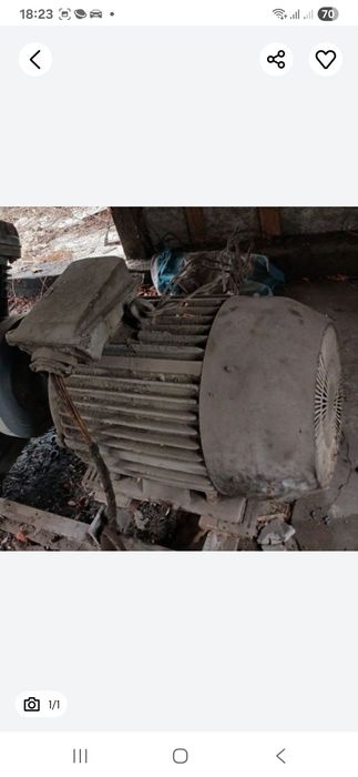 Продам  электродвигатель  37кв