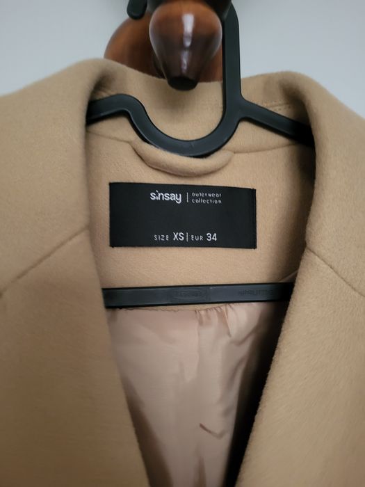 Płaszcz sinsay xs/s