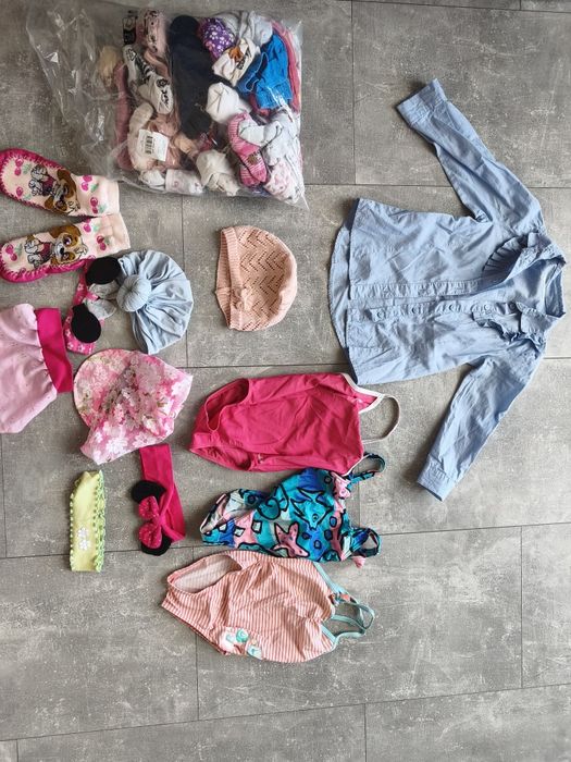 Ubranka dla dziewczynki 98-104 wiosenne