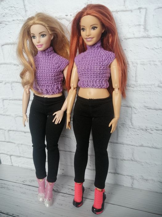 кофта одяг барбі пишка curvy
