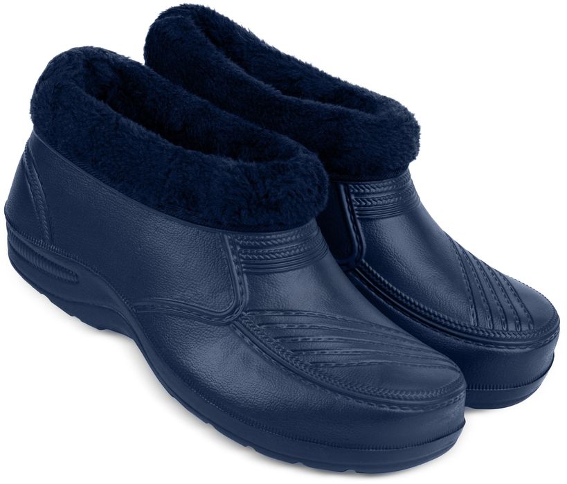 Damskie KALOSZE PIANKOWE niskie zimowe LEKKIE ocieplane chodaki eva 38