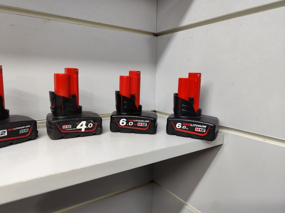 Milwaukee M12  6.0ah батарея акумуляторна Мілвоке оригінал