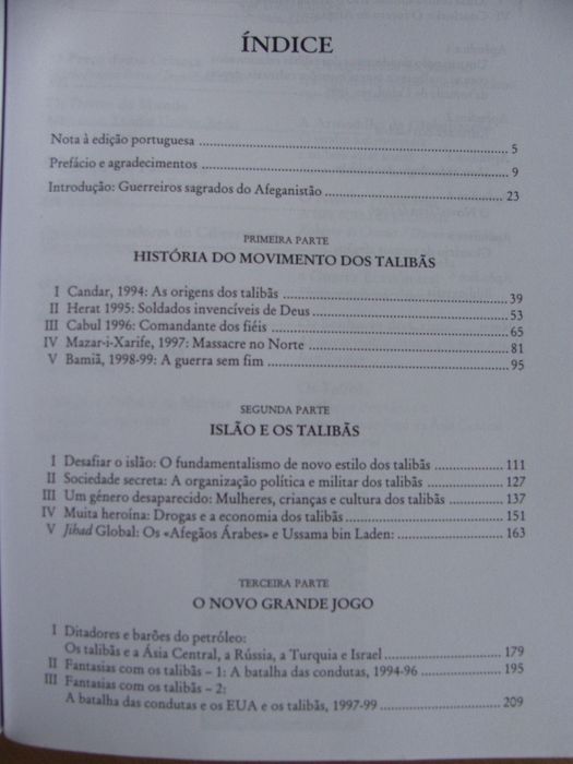 Os Talibãs de Ahmed Rashid