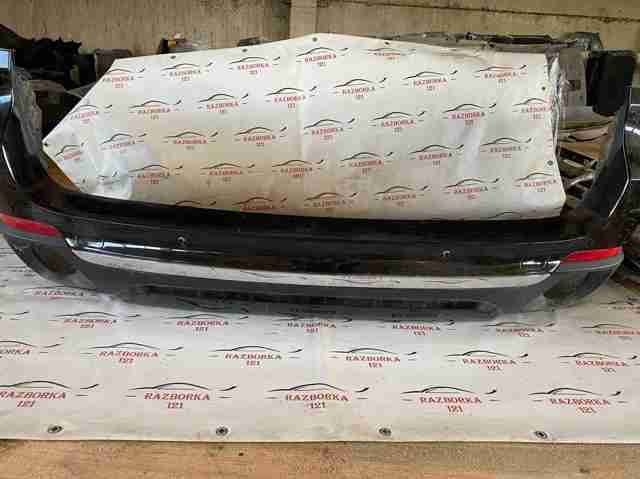 Бампер задний в сборе bmw x5 f15 черный, дефекты на фото