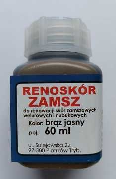 RENOSKÓR FARBA Lakier do zamszu brąz jasny