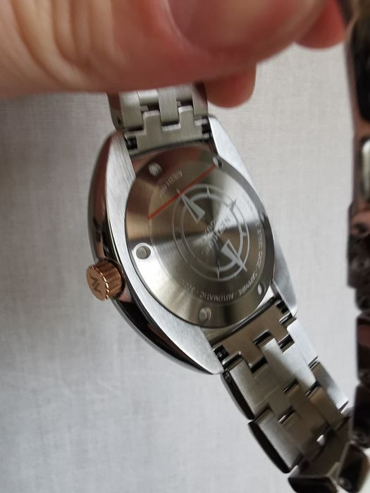Zegarek Nethuns Aqua II Steel 300M Automatic szafirowe szkło