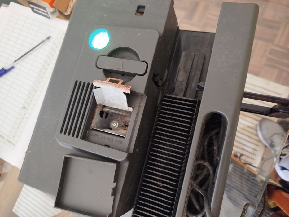 Projetor de slides vintage