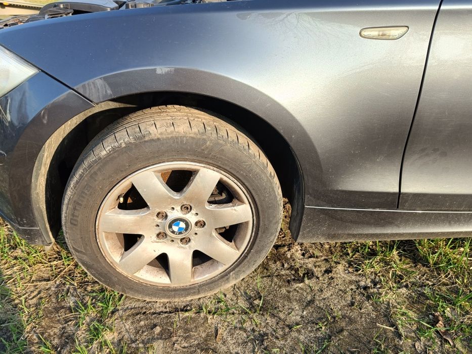Błotnik BMW E87 E81 e82 e88 SPARKLNG GRAPHITTE A22 Ładne Wysyłka