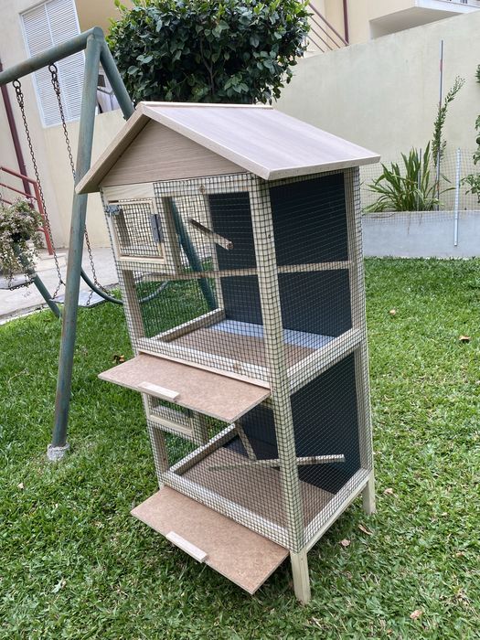 Gaiolas para passaros com 140 x 60 x 45