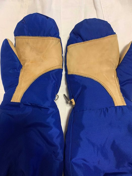 Зимние варежки краги на овчине.