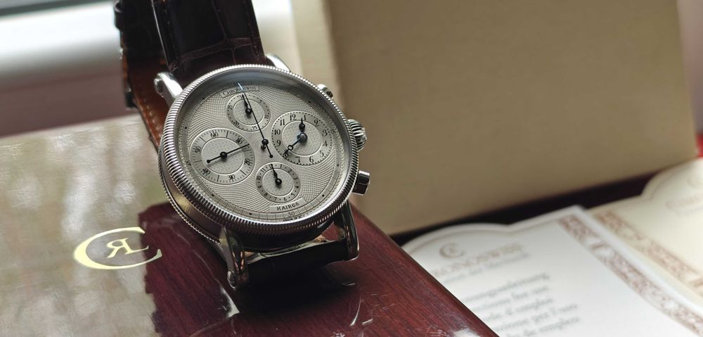 Zegarek Chronoswiss Kairos Automatic Chronograph Aligator Iwc Unikat